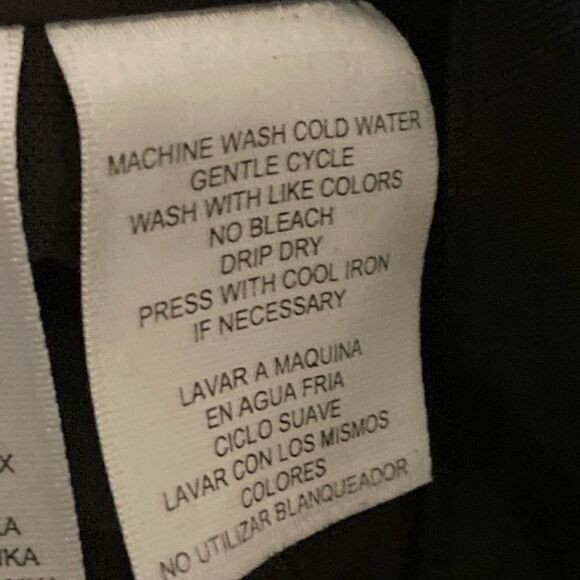 Jones Wear Black Midi Dress Size 8 NWOT - Picture 8 of 8